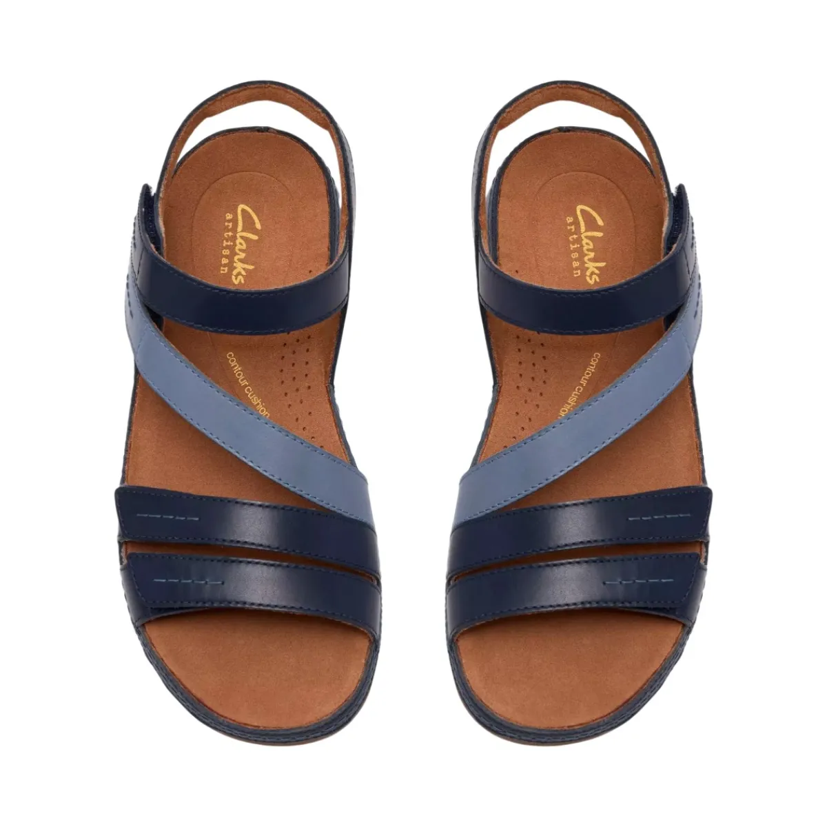 Clarks Casual Shoes|Sandals And Mules<Women's Cecily Mix Sandals Blue Combination