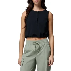 Columbia Sweaters|Shirts<Women's Chill Creek™ Woven Tank Top Black
