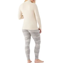 Smartwool Boxers And Panties|Shirts And Sports Bras<Women's Colorbock 1/4 Zip Thermal Base Layer Almond Heather