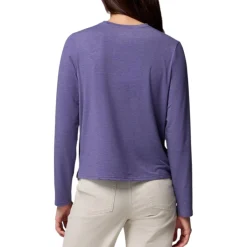 Columbia Sweaters|Shirts<Women's CSC Soft Stretch Long Sleeve T-Shirt Stormwatch Heather