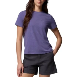 Columbia Sweaters|Shirts<Women's CSC™ Soft Stretch Short Sleeve T-Shirt Stormwatch Heather