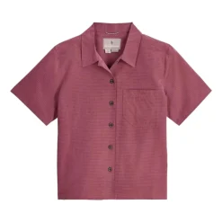 Royal Robbins Sweaters|Shirts<Women's Desert Pucker Short Sleeve Shirt Wild Rhubarb