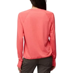 Prana Sweaters|Shirts<Women's Eileen Cinch Long Sleeve Top Guava Pop