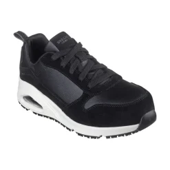 Skechers Safety Equipment|Safety Shoes<Women's Elainy Shoes Black / White