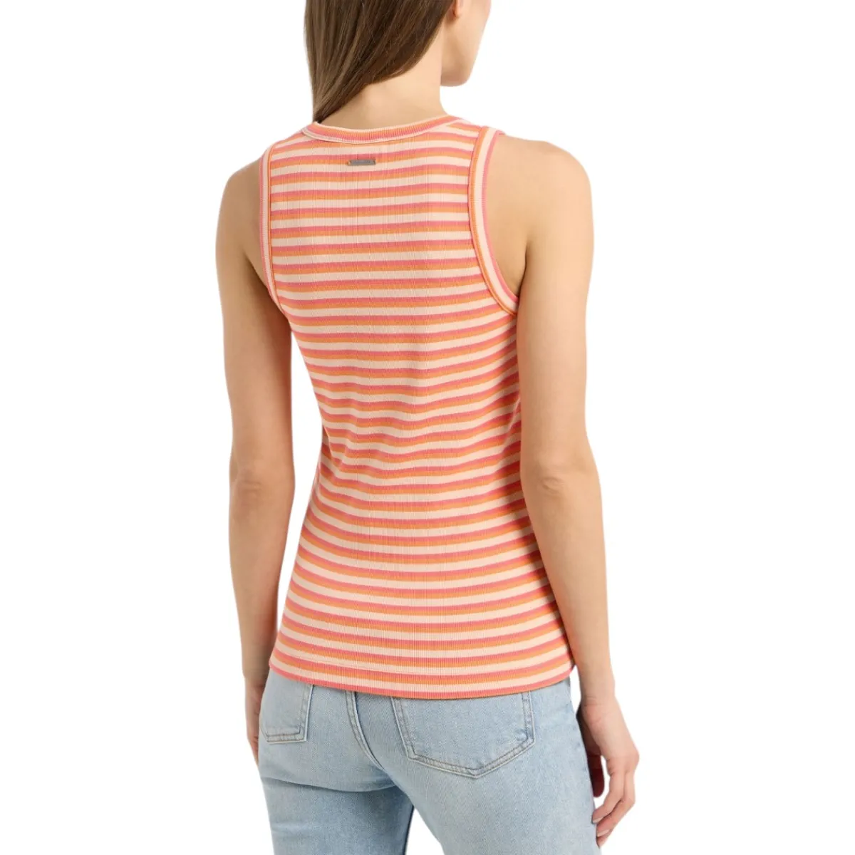 Ragwear Sweaters|Shirts<Women's Emannuele Stripes Tank Light Peach