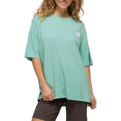 Prana Sweaters|Shirts<Women's Everyday Botanical Oversize T-Shirt Sea Glass