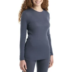 Icebreaker Boxers And Panties|Shirts And Sports Bras<Women's 175 Everyday Crewe Thermal Base Layer Top Graphite