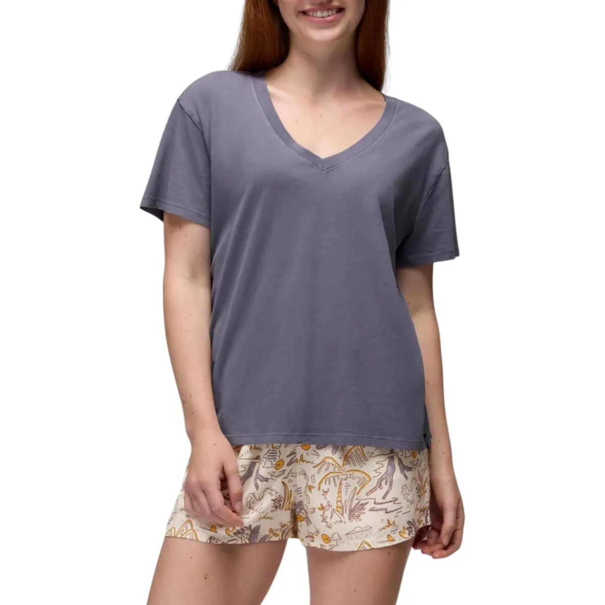 Prana Sweaters|Shirts<Women's Everyday V-Neck T-Shirt Taro