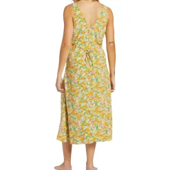 Billabong Sweaters|Shirts<Women's Feel The Love Midi Dress Palm Green