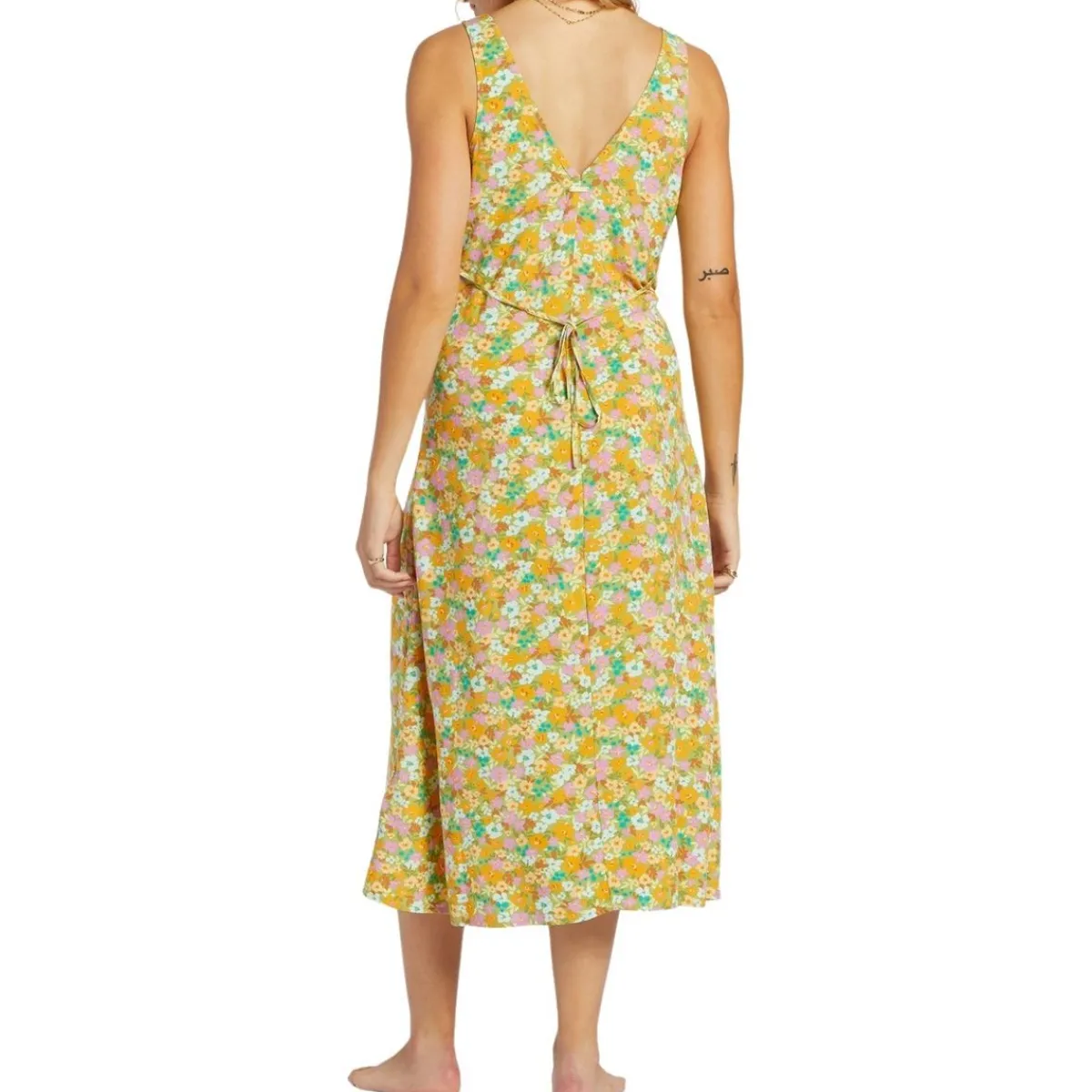 Billabong Sweaters|Shirts<Women's Feel The Love Midi Dress Palm Green