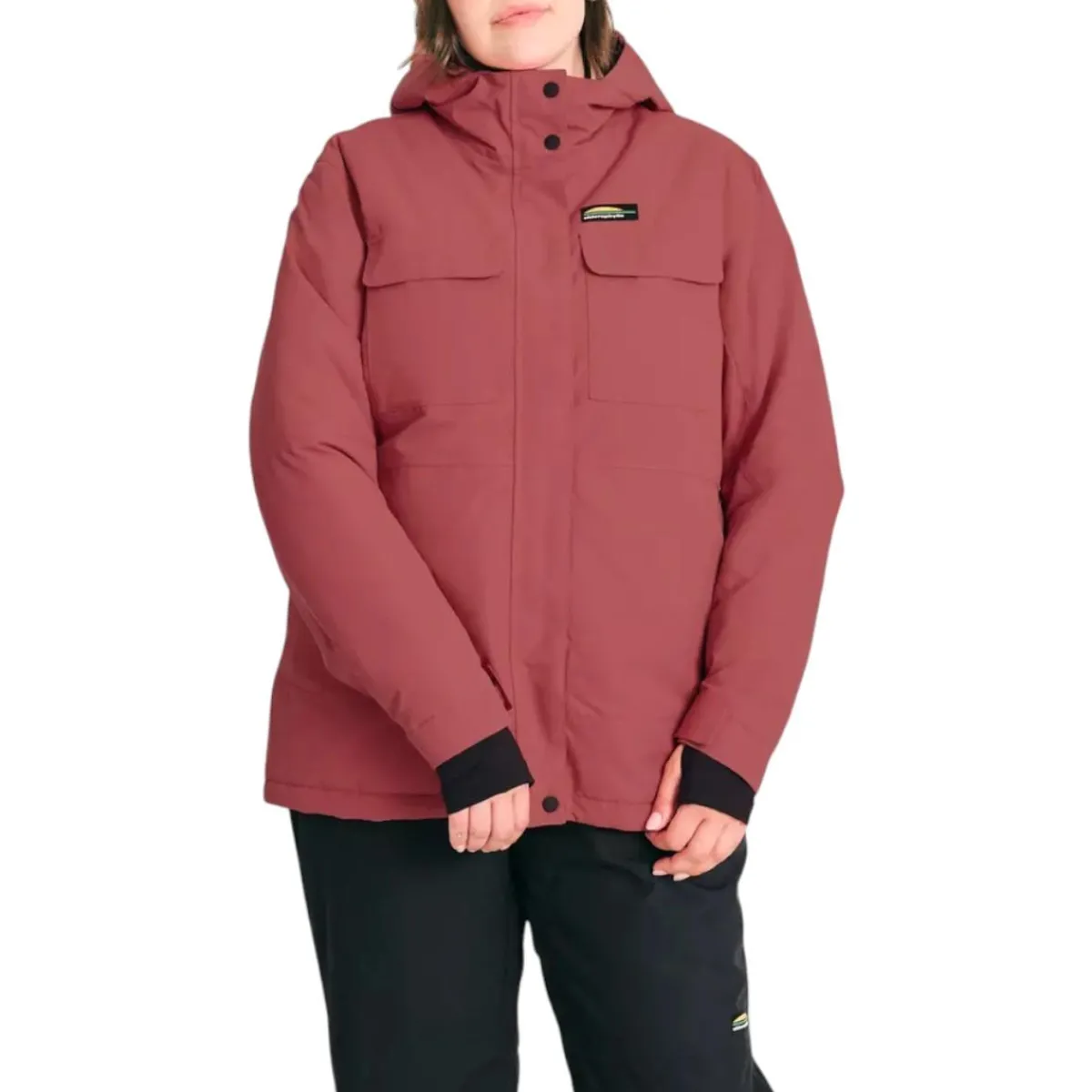 Chlorophylle Insulated Jackets|Windbreaker Jackets<Women's Fernis Ski Jacket Burnt Pink