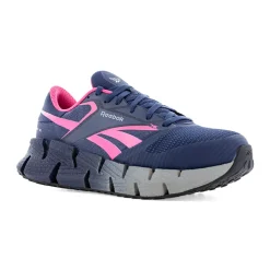 Reebok Safety Equipment|Safety Shoes<Women's FloatZig Work Shoes Navy Pink