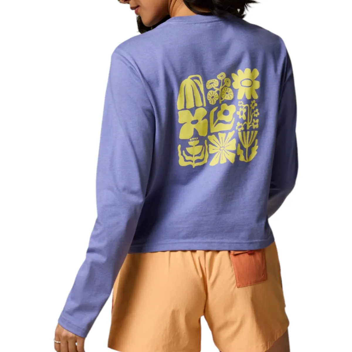 Cotopaxi Sweaters|Shirts<Women's Flower Patch Long-Sleeve T-Shirt Aster