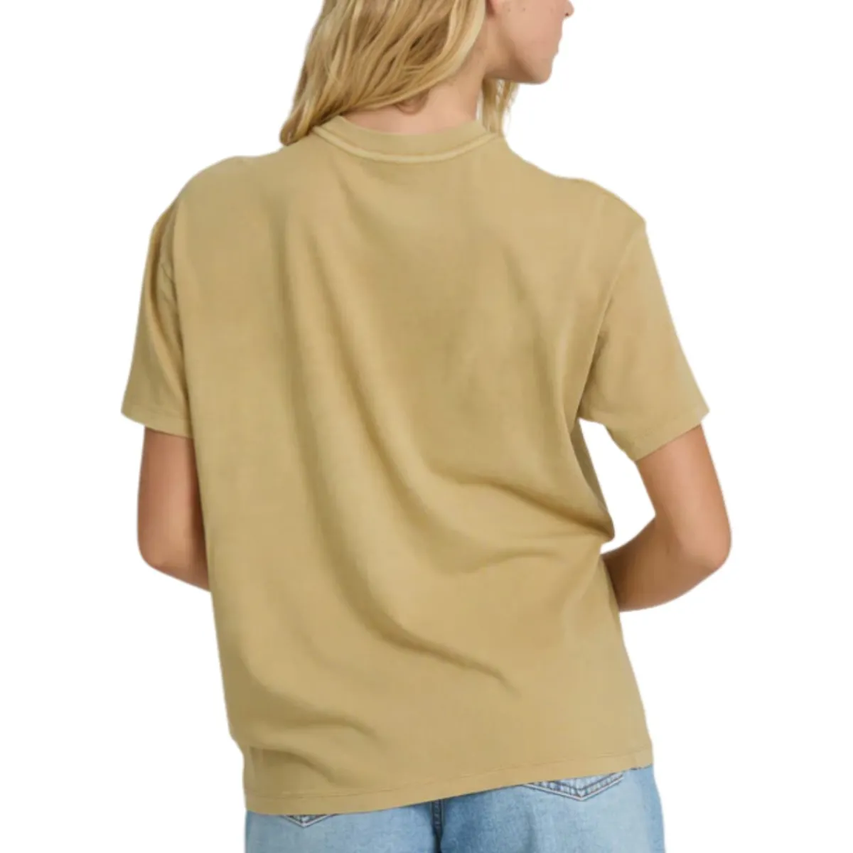 Billabong Sweaters|Shirts<Women's Flowers Ahead Short Sleeve T-Shirt Stone