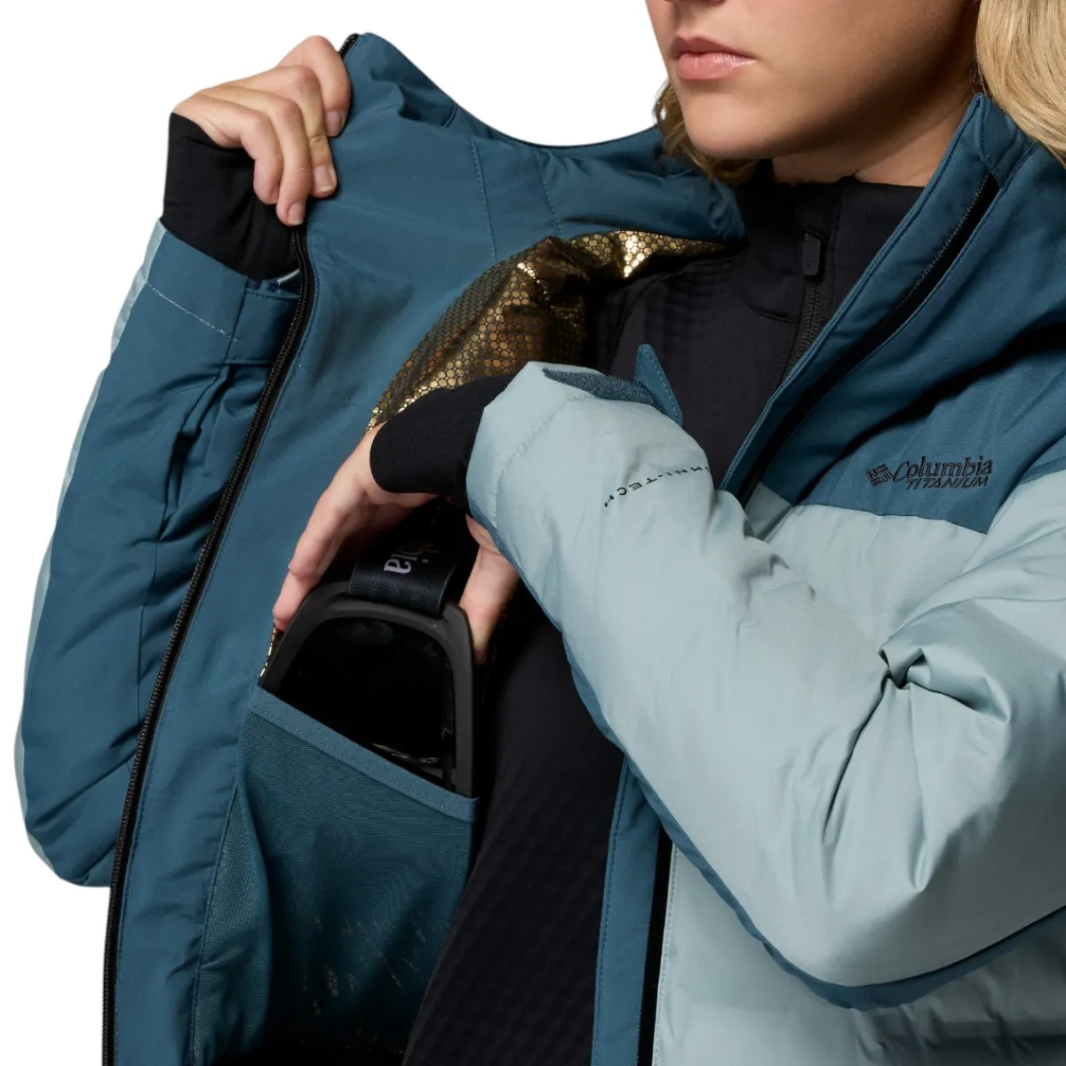 Columbia Insulated Jackets|Windbreaker Jackets<Women's Glacier Ridge™ Down Jacket Everblue