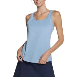 Skechers Sweaters|Shirts<Women's Go Dri Swift Performance Tank Blue
