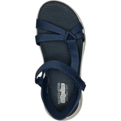 Skechers Casual Shoes|Sandals And Mules<Women's GO WALK Flex - Illuminate Sandals Navy