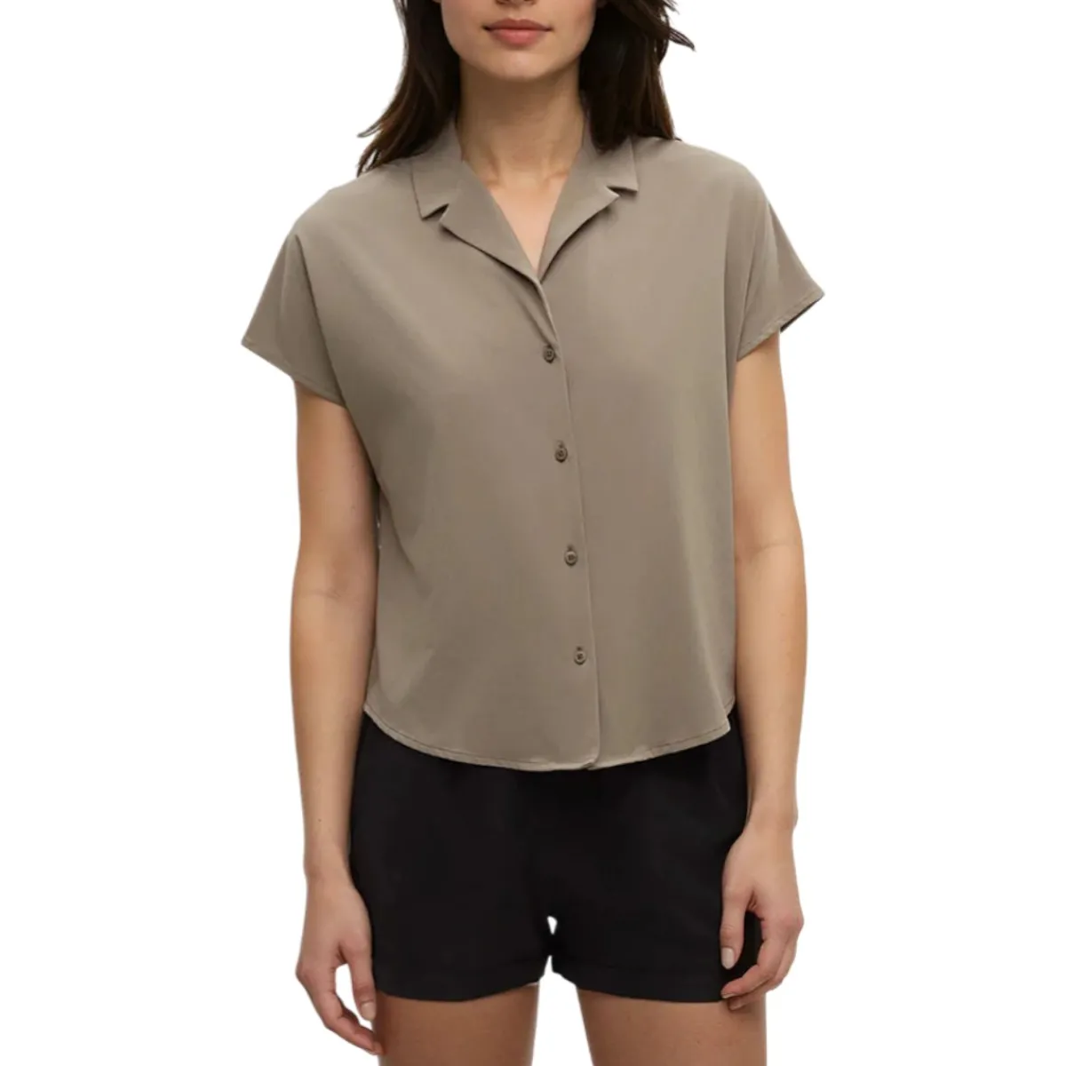 Tentree Sweaters|Shirts<Women's Harding Shirt Clay