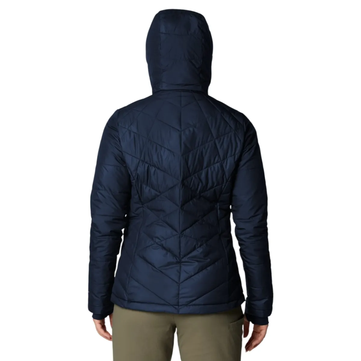 Columbia Insulated Jackets|Windbreaker Jackets<Women's Heavenly Hooded Jacket Collegiate Navy