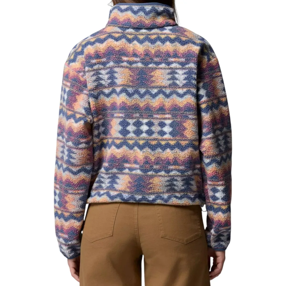 Columbia Sweaters|Shirts<Women's Helvetia™ II Printed Cropped Half Snap Fleece Pullover