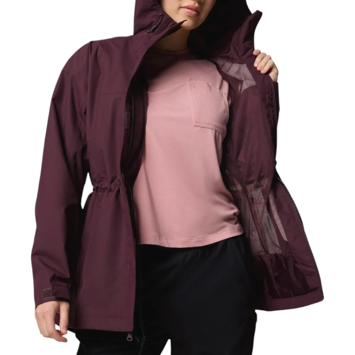 Columbia Insulated Jackets|Windbreaker Jackets<Women's Hikebound™ II Long Jacket Moonvista