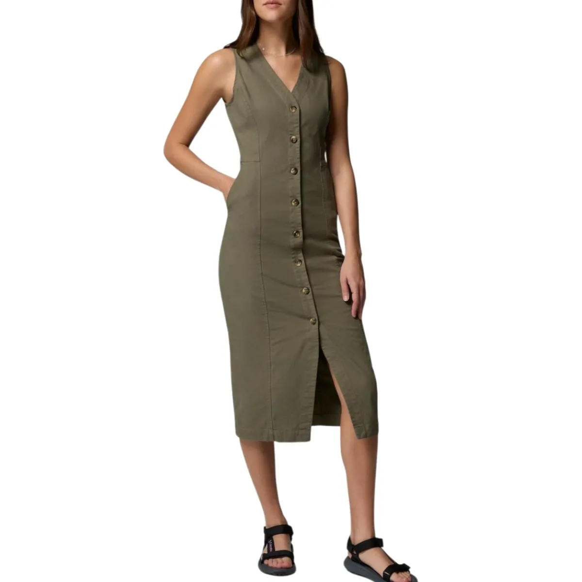 Columbia Sweaters|Shirts<Women's Iris Canyon Dress Stone Green