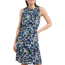 Ragwear Sweaters|Shirts<Women's Isalie Print Dress Night Blue