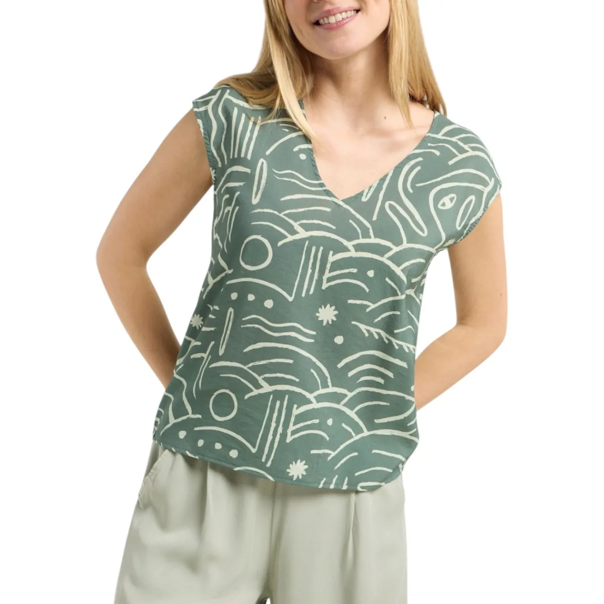 Ragwear Sweaters|Shirts<Women's Islla Top Baltic