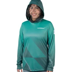 Latulippe Waders And Wading Boots|Fishing Shirts And T-Shirts<Women's Hoodie T-Shirt Green