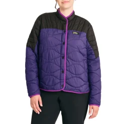 Chlorophylle Insulated Jackets|Windbreaker Jackets<Women's Lightweight Quilted Carlit Jacket Ultra Violet