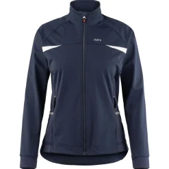 Louis Garneau Insulated Jackets|Windbreaker Jackets<Women's Loppet Jacket Navy/White