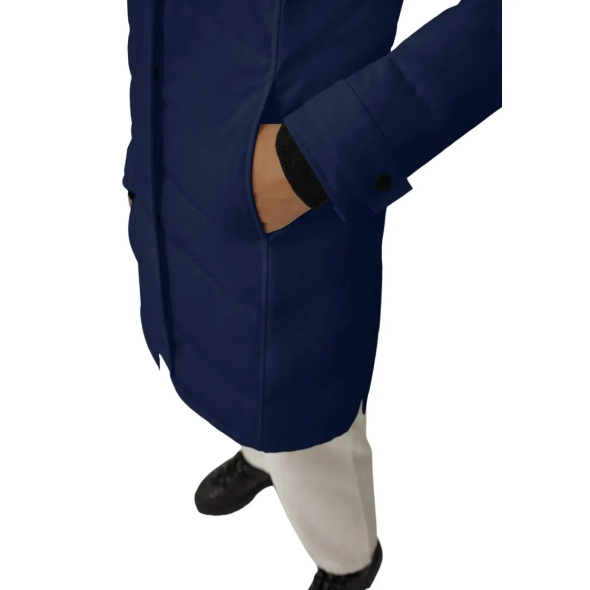 Canada Goose Insulated Jackets|Windbreaker Jackets<Women's Lorette Parka Atlantic Navy