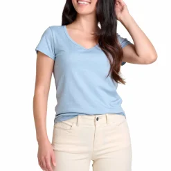 Toad and Co. Sweaters|Shirts<Women's Marley II Short Sleeve Tee Weathered Blue