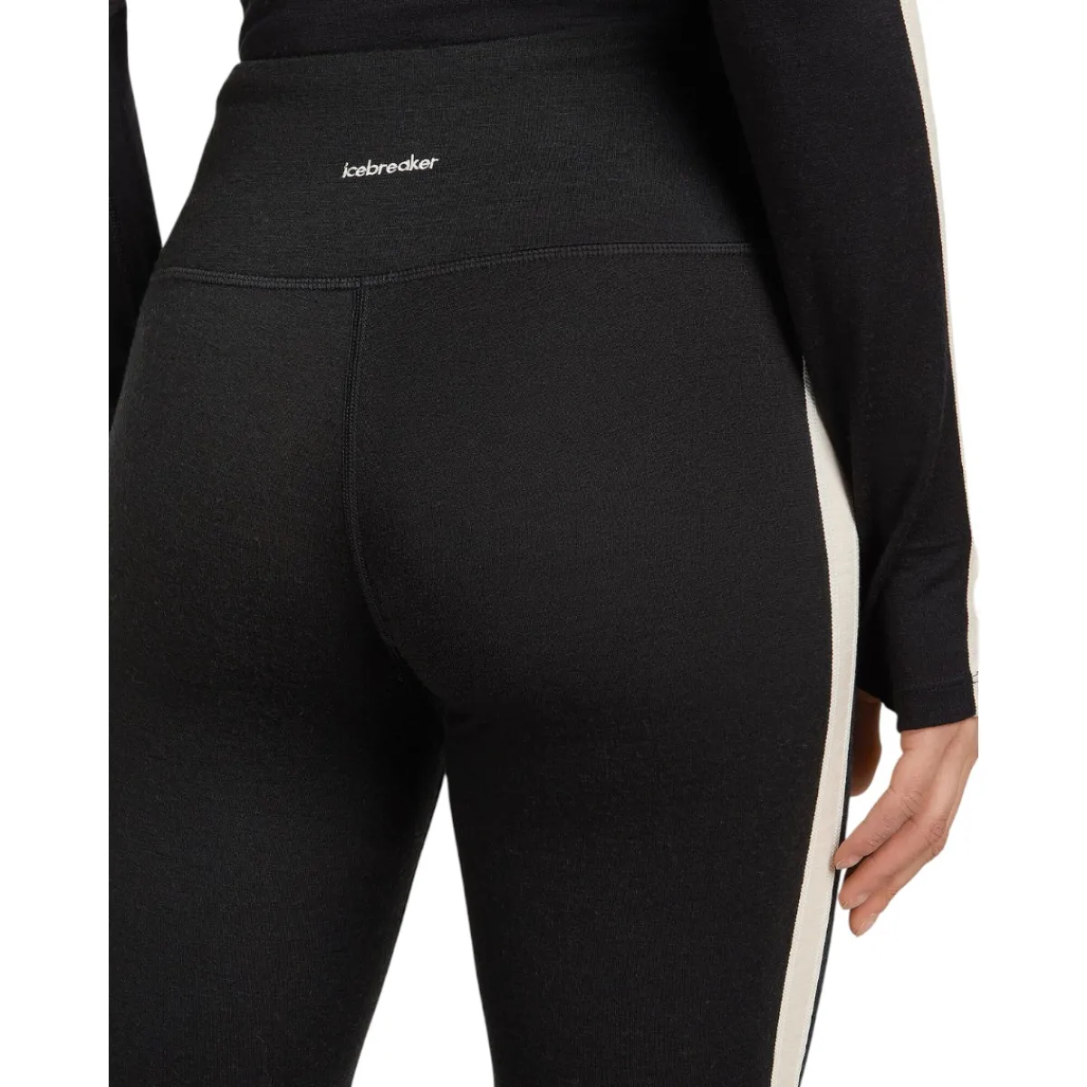 Icebreaker Sweaters|Shirts<Women's Merino 200 Oasis+ Thermal Leggings Black / Undyed