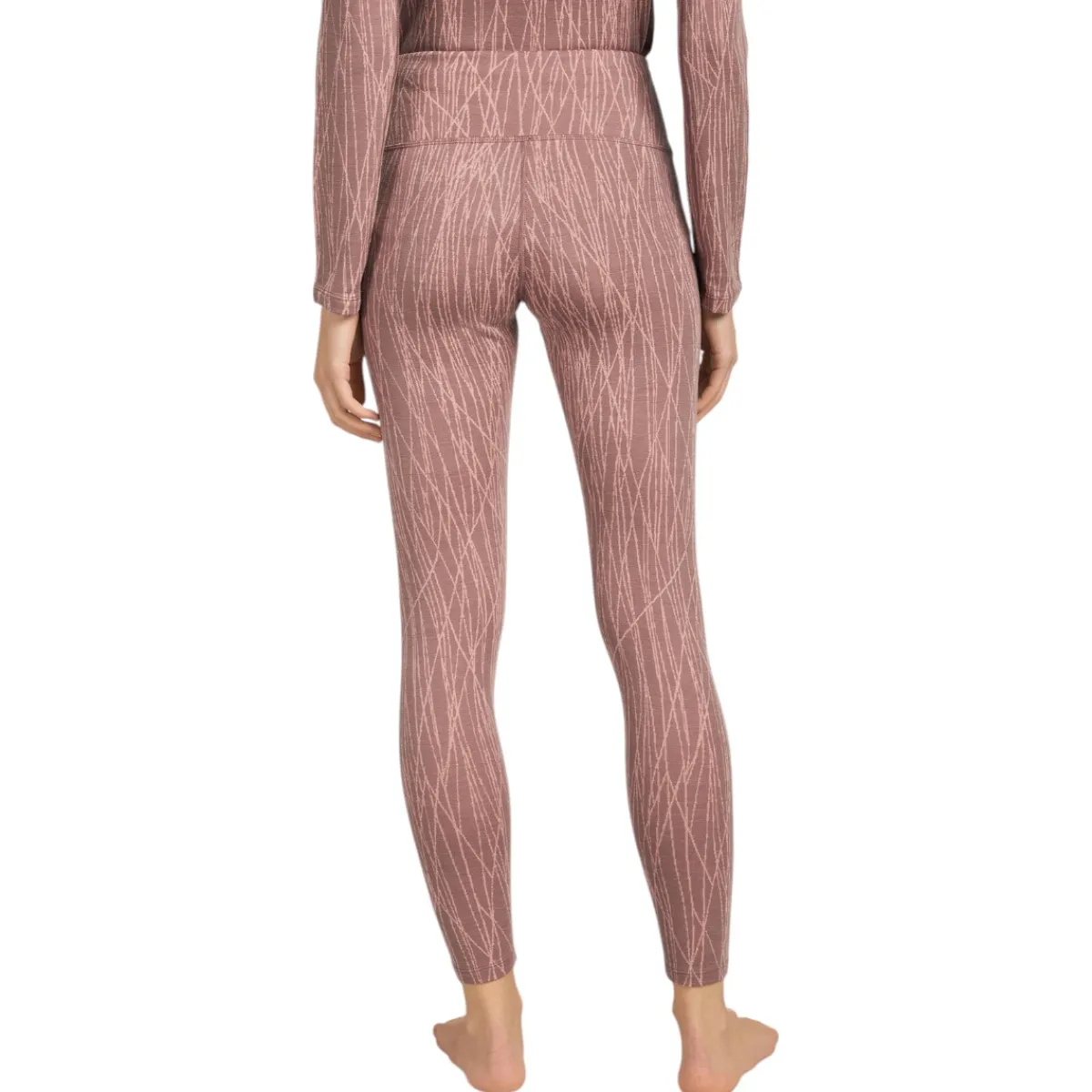 Icebreaker Sweaters|Shirts<Women's Merino 260 Tech Vertex High Rise Thermal Leggings Summit / Blush