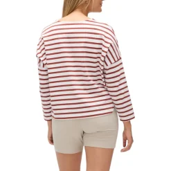 Fig Clothing Sweaters|Shirts<Women's NEWPORT 7/8 Sleeves Breton Top