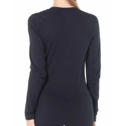 Icebreaker Boxers And Panties|Shirts And Sports Bras<Women's 200 Oasis Long Sleeve T-Shirt Black