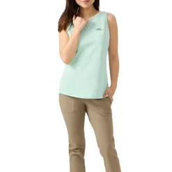 Chlorophylle Sweaters|Shirts<Women's Panorama Tank Clear Green