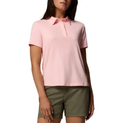 Columbia Sweaters|Shirts<Women's Parsons Point™ Polo Pink Sand Heather