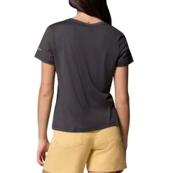 Columbia Sweaters|Shirts<Women's Parsons Point™ Short Sleeve Scoop T-Shirt Black Heather