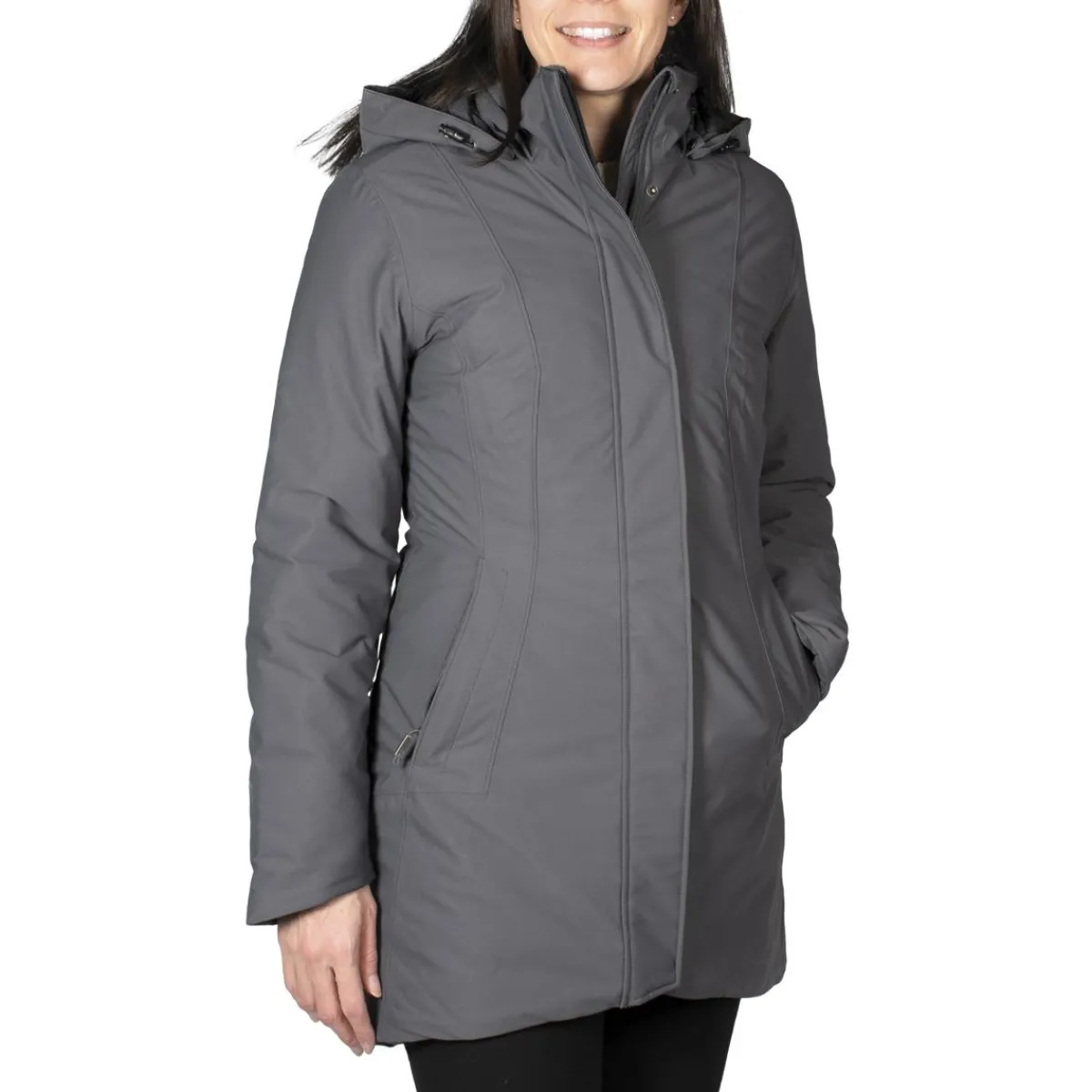 Alizée Insulated Jackets|Windbreaker Jackets<Women's Peacock Jacket Charcoal