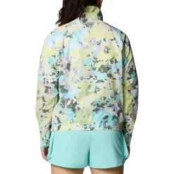 Columbia Insulated Jackets|Windbreaker Jackets<Women's PFG Open Water™ Windbreaker Spring Yellow Wildblooms