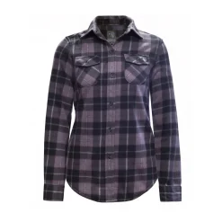 Pilote & Filles Safety Equipment|Safety Shoes<Women's PF420 Plaid Fleece Shirt