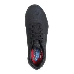 Skechers Safety Equipment|Safety Shoes<Women's Relaxed Fit: Uno SR Work Shoes Black