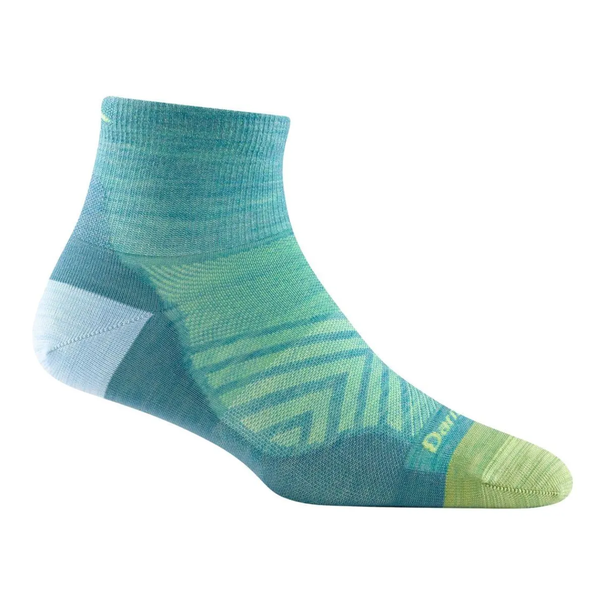 Darn Tough Boxers And Panties|Shirts And Sports Bras<Women's Run Quarter Ultra-Lightweight Running Socks Aqua