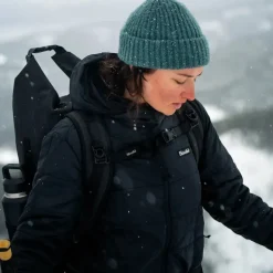 Hooké Waders And Wading Boots|Fishing Shirts And T-Shirts<Women's Seasonal Lightweight Insulated Hood Jacket Black