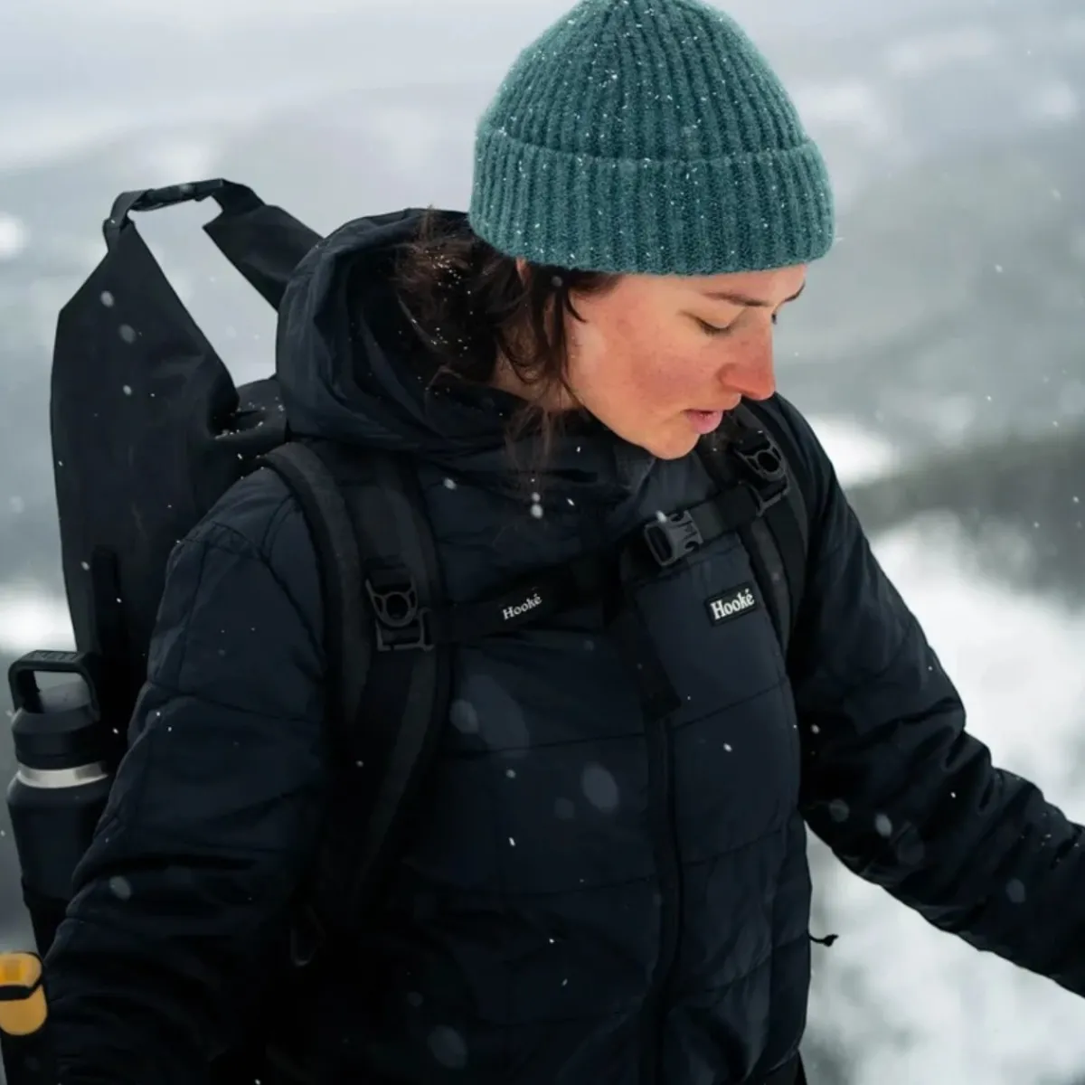Hooké Waders And Wading Boots|Fishing Shirts And T-Shirts<Women's Seasonal Lightweight Insulated Hood Jacket Black