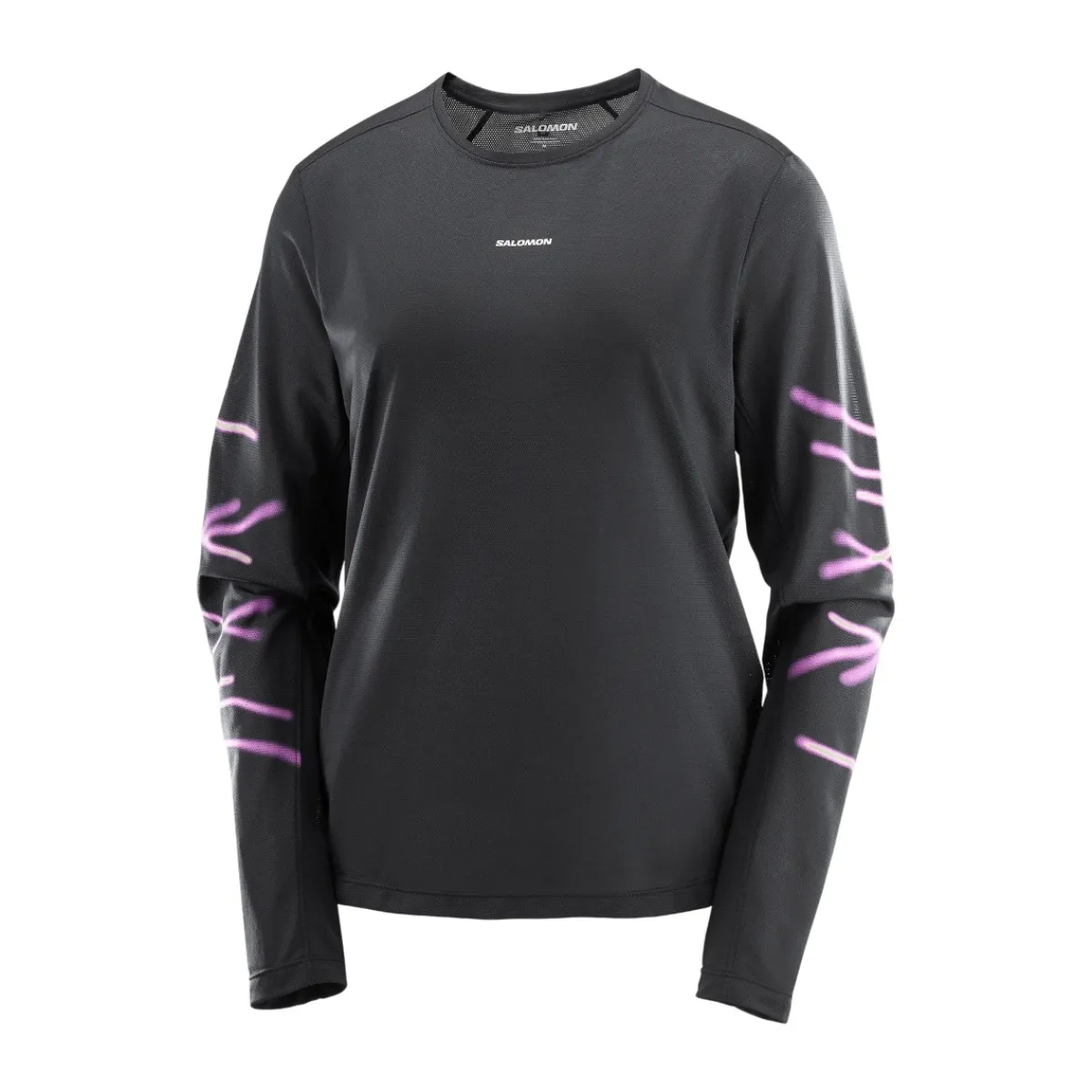 Salomon Sweaters|Shirts<Women's Shakeout Core Graphic Long Sleeve T-Shirt Deep Black