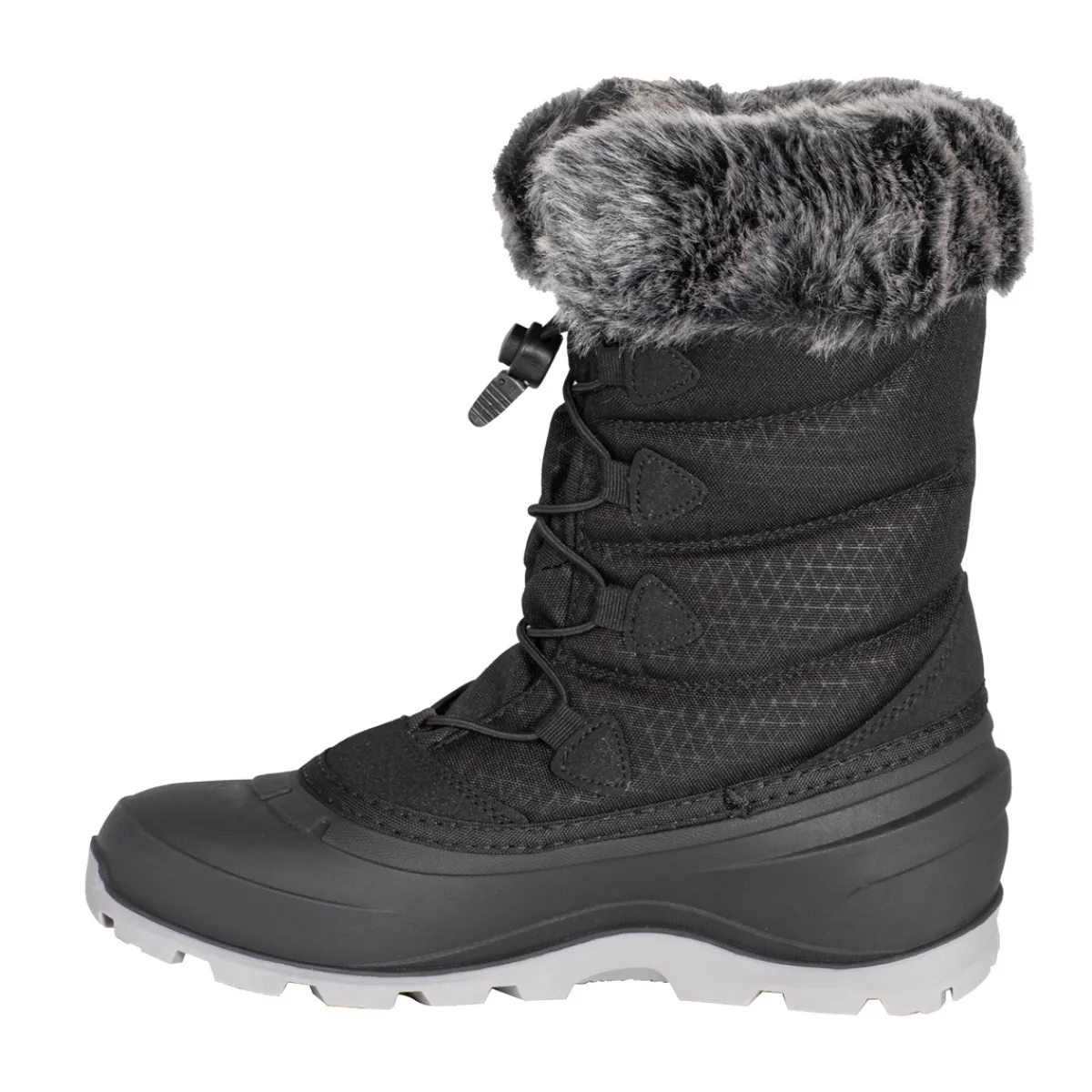 Pèlerin Casual Shoes|Sandals And Mules<Women's Shiva Waterproof Nylon Winter Boots Black