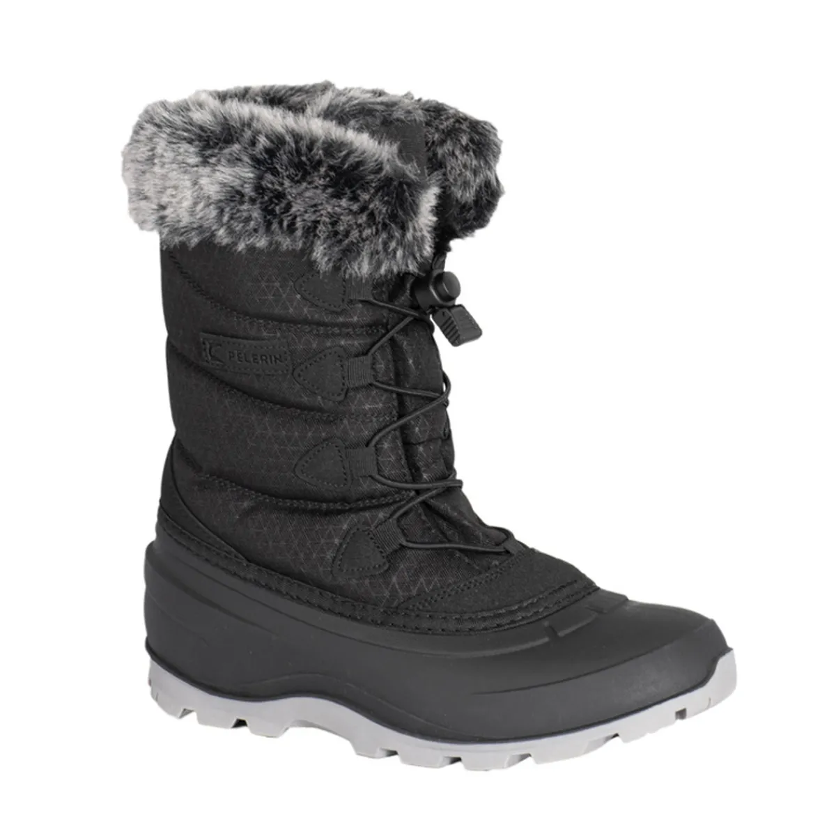 Pèlerin Casual Shoes|Sandals And Mules<Women's Shiva Waterproof Nylon Winter Boots Black